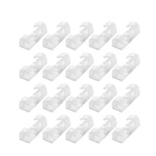 Image of Self Adhesive Cable Clips Stays Wire Tidy Organiser Holder Wiring Clamp Stick On