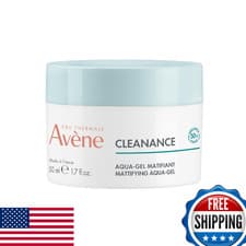Image of Avène Cleanance Mattifying Aqua-Gel Cream for Oily Blemish-Prone Skin 50ml