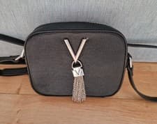 Image of VALENTINO BY MARIO VALENTINO BLACK CROSS BODY BAG - VBS1R409G - DIVINA 