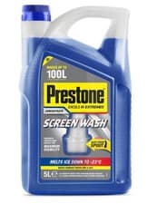 Image of Prestone Extreme Screen Wash 5L Concentrate All Seasons Car Windscreen