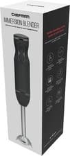 Image of Chefman Immersion Hand Blender 800W 2-Speed Stainless Steel Blades Black