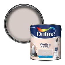 Image of Dulux Matt Emulsion Paint For Walls And Ceilings - Mellow Mocha 2.5 Litres