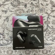 Image of Bose QuietComfort Ultra Headphones (2nd Gen) Wireless Earbuds Black New&Sealed!