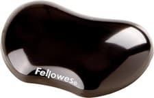 Image of Fellowes Wrist Rest - Crystals Gel Flex Rest with Non Slip Rubber Base - Ergono