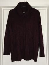 Image of Chunky Turtleneck Knit Jumper Size L