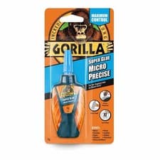 Image of Gorilla Super Glue Micro Precise 5g — Fast-Setting, Impact-Tough Adhesive