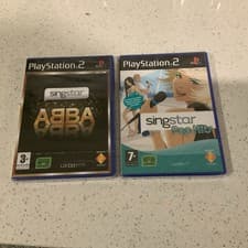 Image of Sony PlayStation 2, 2008 SingStar ABBA & sing star pop hits both New And Sealed.