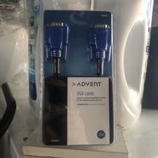 Image of ADVENT  VGA Cable - 3M.  Ideal For Connecting Laptops And PCs To TVs, Monitors