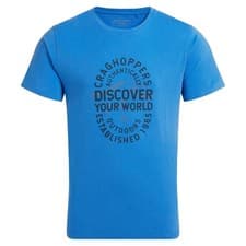 Image of Craghoppers Lucent II Mens Shirt Casual Outdoor Comfort T-Shirt Blue