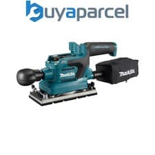 Image of Makita DBO380Z DBO380Z LXT Brushless Finishing Sander 18V Bare Unit MAKDBO380Z