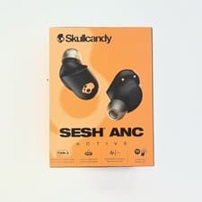 Image of Skullcandy Sesh ANC Wireless Earbuds Noise Cancelling 48H Battery Black Orange