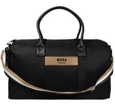 Image of HUGO BOSS Parfums Shoulder Duffle Bag Weekend Travel Gym Holdall | Brand New