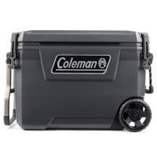 Image of 65QT Convoy Chest Cooler Box 66L Wheeled Fold Out Rigid Handle - Coleman 2193724