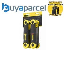Image of Stanley Folding Hex Key Set 17Pcmm Imp (1.5-8mm 5/64-1/4in) STA269267 2-69-267