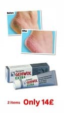 Image of Gehwol Extra Foot Cream 75ml 2 Items