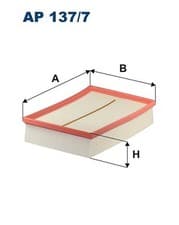 Image of AP 137/7 FILTRON AIR FILTER FOR NISSAN RENAULT