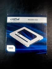 Image of Crucial MX200 500GB 2.5" CT500MX200SSD1 SSD ideal for PC, Laptop, MAC & Storage