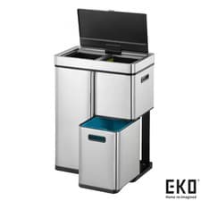 Image of EKO Mirage Plus Recycling Bin 30+15+15L Sensor Recycling Bin