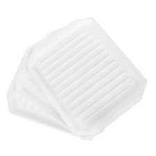 Image of 3pcs Microwave Bacon Baking Pan Compact Bacon Rack Microwave Bacon Rack Bacon