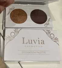 Image of Luvia EyeShadow Palette Vegan Shimmer glitter & Matt Brown 1.2g x 2