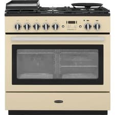 Image of Rangemaster PROP90FXDFFCR/C Professional Plus FX 90cm Dual Fuel Range Cooker 5