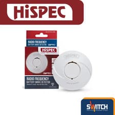 Image of Hispec RF10-PRO Smoke Alarm – 10 Year Battery, Wireless Interlink, 85dB