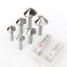 Image of 6.3-60mm 60 120 Degree Cobalt Countersink HSS 3 Flute/Single Flute Chamfer