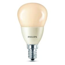 Image of Philips LED Golf Ball 4W = 15W SES/E14 Extra Warm White 2000K Flame