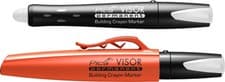 Image of Pica Visor Permanent Refillable Longlife Industrial Marker White | 990-52