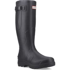 Image of Hunter Balmoral MK II Rubber Men's Black Wellington Boots