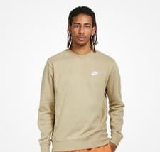 Image of Nike Mens Sportswear Club Crew Neck Fleece Sweatshirt