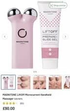 Image of MAGNITONE London LiftOff Microcurrent Facial Lifting and Toning Device Pink