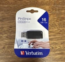 Image of Verbatim 16GB USB Flash Drive Memory Stick High Speed Retail Pack *Brand New*