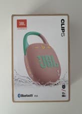 Image of JBL Clip 5 Ultra-Portable Bluetooth Speaker with Integrated Carabiner PINK