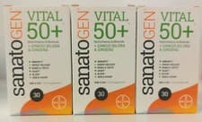 Image of 90 x SANATOGEN VITAL 50+ one-a-day tablets 3 x 30 UK STOCK SUPPLIED
