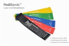 Image of Physiotherapy Resistance Bands – 5 Level Rehab Set (5–30lbs) Lower Limb Therapy