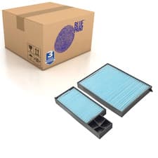 Image of Cabin Pollen Filter X2 Fits KIA Ceed Proceed OE 971331H500 Blue Print ADG02540