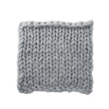 Image of Winter Soft Chunky Cable Knit Hand Woven Sofa Bed Chair Blanket Throw
