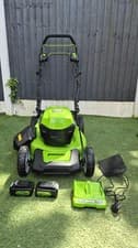 Image of GreenWorks GD24X2LM46SP 4-in-1 46cm 48V Self-Propelled Cordless Lawn Mower