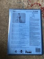 Image of Pentel Recycology A4 Display Book, 20 Pockets - Blue
