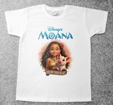 Image of Moana 001 Childrens/Kids Adult t shirts/t-shirts