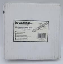 Image of Fixman 12mm x 10m Versatile Strong Galvanised Fixing Band 491486 - New