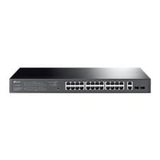 Image of TP-Link 28-Port Gigabit Easy Smart Switch with 24-Port PoE+