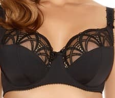 Image of Fantasie Alex underwired bra, Black White Nude or Aqua, various sizes