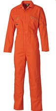 Image of Dickies WD4839 Redhawk Overall Zip Front Coverall Boiler Suit WD4839 | Orange