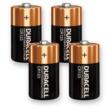 Image of 4x DURACELL CR123 Battery Photo High Power 3V Lithium 123 DL123 *EXPIRY 03/2034*