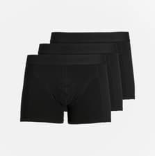 Image of Jack & Jones Waistband Mens Casual Black Trunks