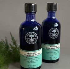 Image of Neal's Yard Aromatic Foaming Bath Relaxes & Soothes 2 x 100ml new sealed unboxed