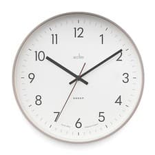 Image of Acctim Aster Non-Ticking Sweep Sleek Wall Clock