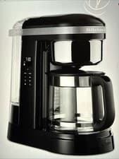 Image of Kitchen Aid Drip Coffee Maker 2.7 Litre Onyx Black New No Box Tags Or Manual